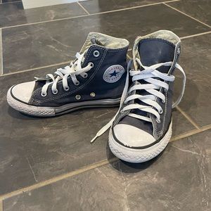 Youth Converse Chucks high tops.